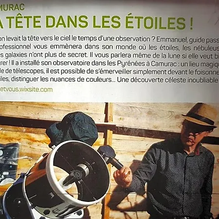 La Chaumine Aux Etoiles 3* Camurac